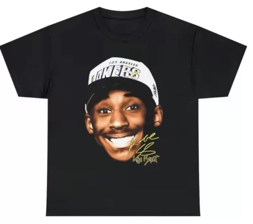 Kobe Bryant Wash Grey T-shirt