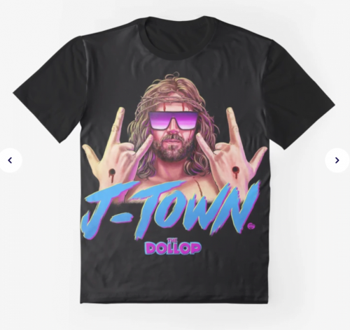 DOLLOP: J-TOWN Graphic T-Shirt