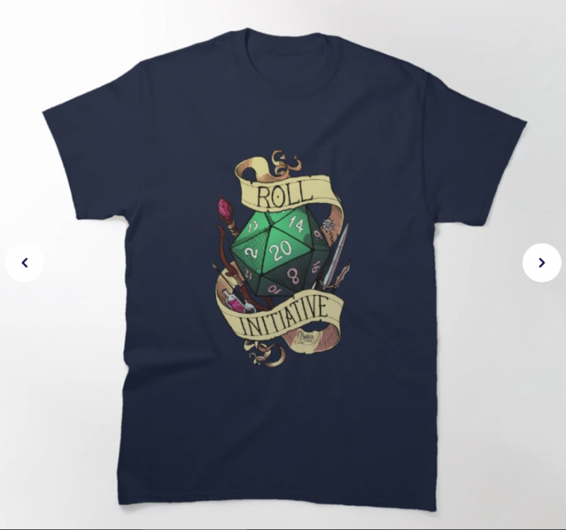 Roll Initiative Classic T-Shirt