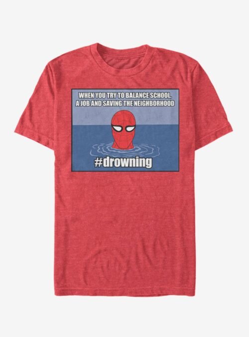Marvel Spider-Man #drowning T-Shirt