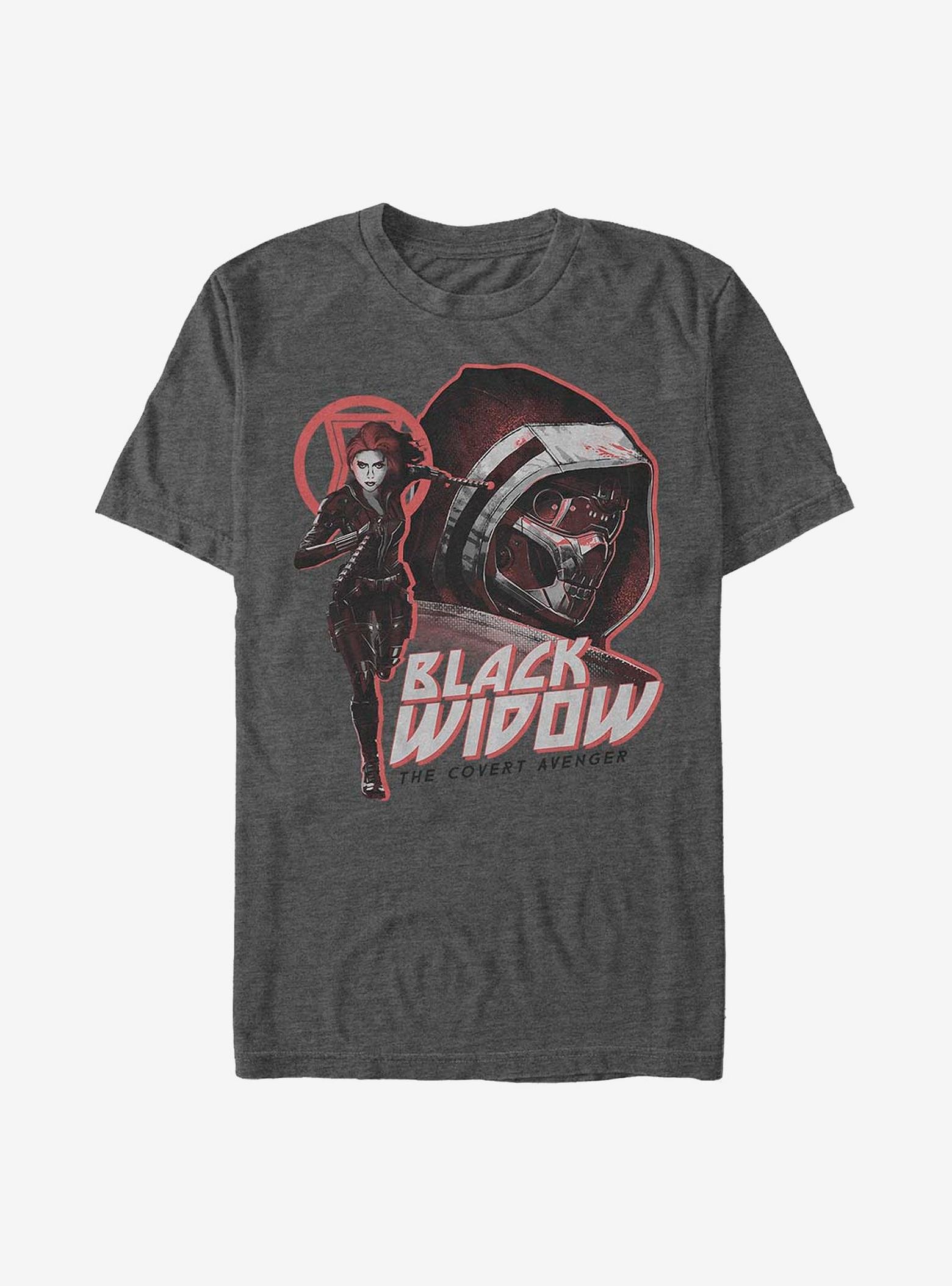 Maglietta Donna Marvel Widow Maker - Ufficiale - Maniche Corte - Cotone GOTS - Stampa Su Richiesta UE