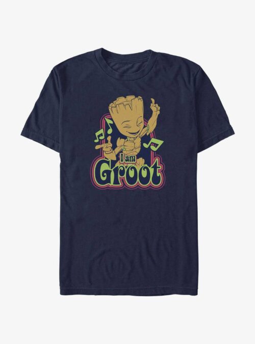 Marvel Guardians of the Galaxy Dancing With Groot T-Shirt