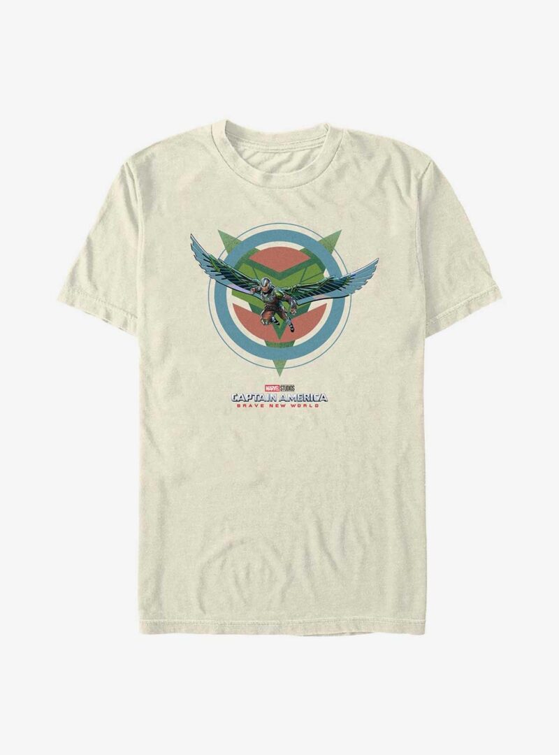 Captain America: Brave New World Falcon Garment Dye T-Shirt
