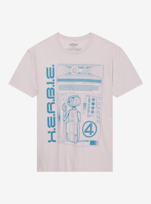Marvel The Fantastic 4: First Steps H.E.R.B.I.E. T-Shirt