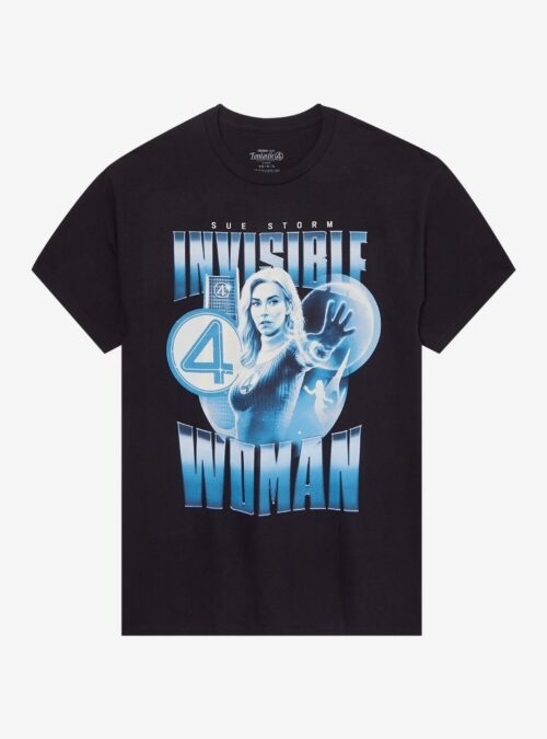 Marvel The Fantastic 4: First Steps Invisible Woman T-Shirt