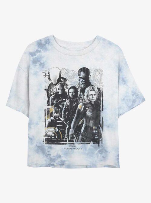 Marvel Thunderbolts* Group Tie-Dye T-Shirt