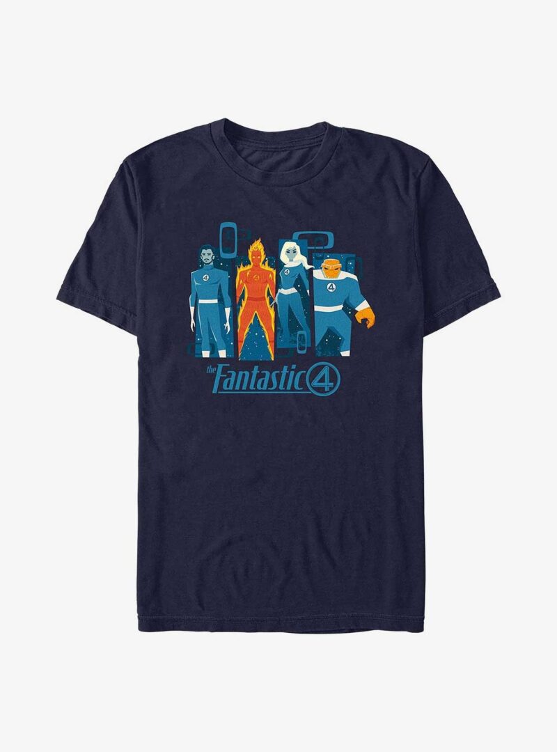 Marvel The Fantastic Four: First Steps Fantastic Panels T-Shirt