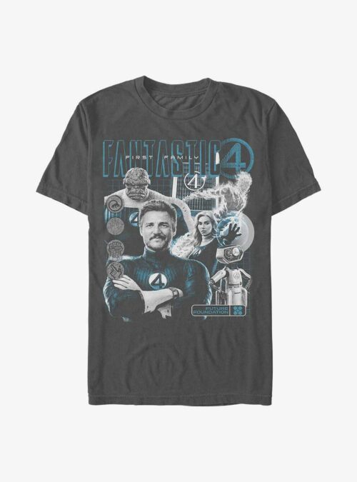Marvel The Fantastic Four: First Steps Club Fantastic Garment Dye T-Shirt Hot Topic Exclusive