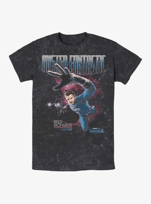 Marvel The Fantastic Four: First Steps Beyond Limits Mineral Wash T-Shirt Hot Topic Exclusive