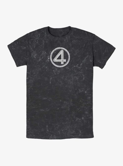 Marvel The Fantastic Four: First Steps It's Clobberin' Time Mineral Wash T-Shirt Hot Topic Exclusive