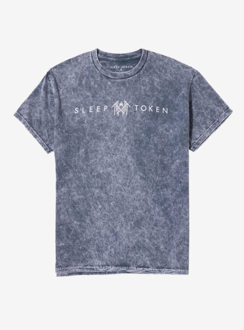 Sleep Token Blindfolded Women Mineral Wash Girls T-Shirt