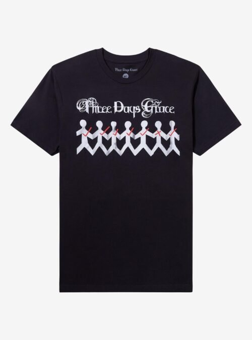 Three Days Grace One-X Paper People T-Shirt