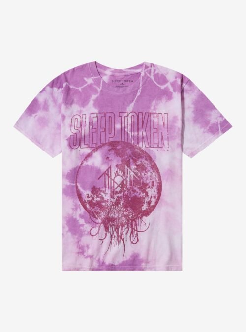 Sleep Token Take Me Back To Eden Moon Tie-Dye Girls T-Shirt