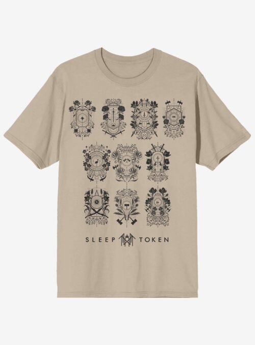 Sleep Token Even In Arcadia Ten Crests T-Shirt Hot Topic Exclusive