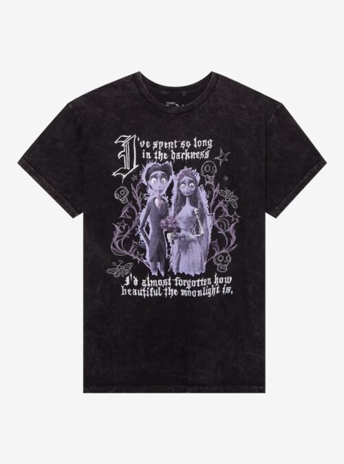 Corpse Bride Duo Quote Mineral Wash T-Shirt