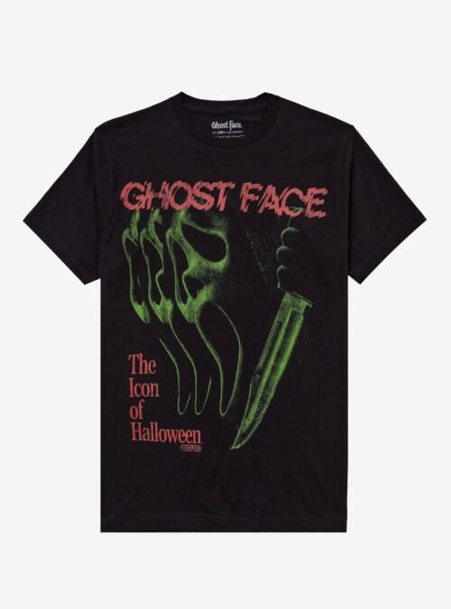 Ghost Face Icon Of Halloween T-Shirt