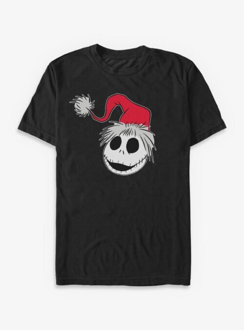 Disney The Nightmare Before Christmas Jack Santa Hat - Black