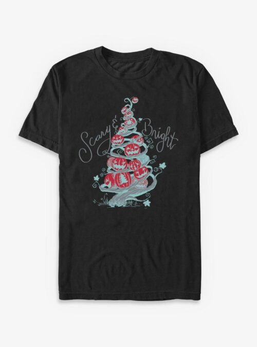 Disney The Nightmare Before Christmas Scary Bright Tree - Black