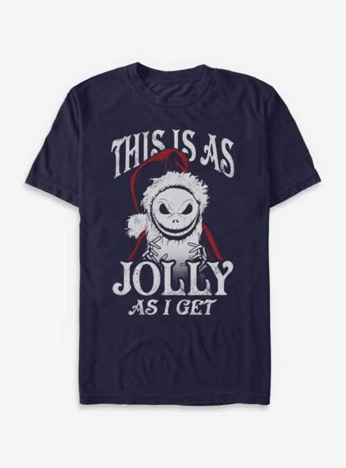Disney The Nightmare Before Christmas Jolly Santa Jack - Navy