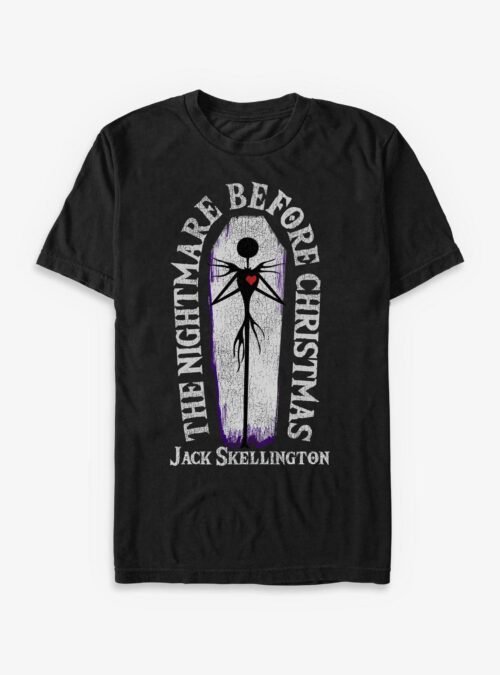 Disney The Nightmare Before Christmas Jack Coffin - Black