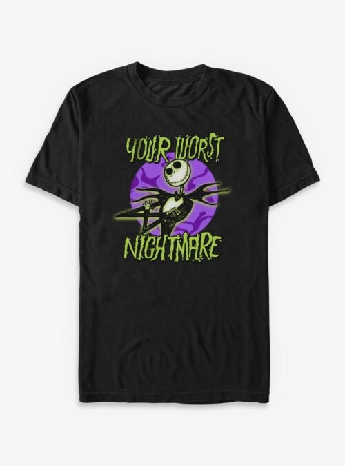 Disney The Nightmare Before Christmas Your Worst Nightmare Jack - Black
