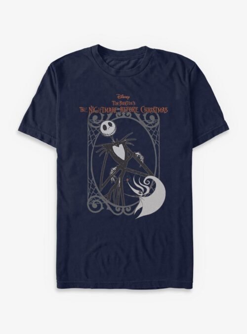 Disney The Nightmare Before Christmas Jack And Zero - Navy