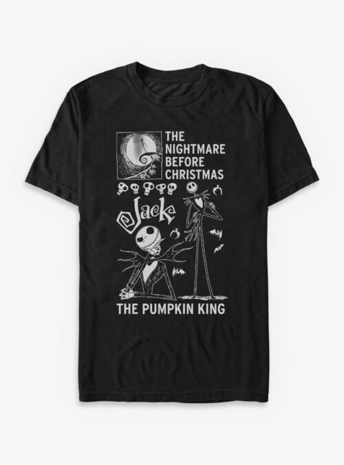 Disney The Nightmare Before Christmas Jack Hits - Black