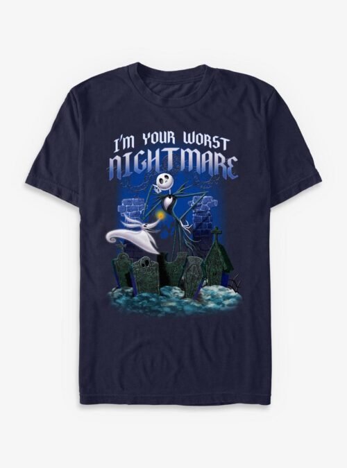 Disney The Nightmare Before Christmas Jack Tombstone Blues - Navy