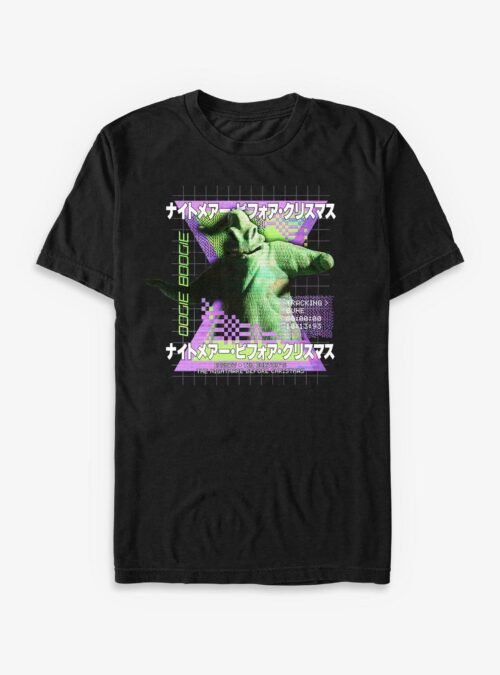 Disney The Nightmare Before Christmas Vaporwave Oogie - Black