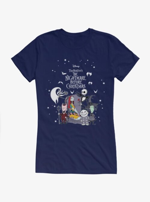 Disney The Nightmare Before Christmas Stars Girls T-Shirt Hot Topic Exclusive